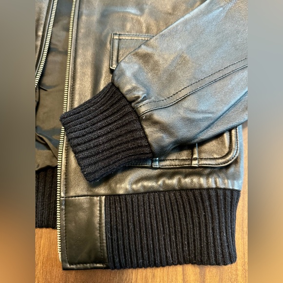 ID Entity by Lord & Taylor Moto Bomber Jacket with Removable Faux Fur Collar - Picture 12 of 14